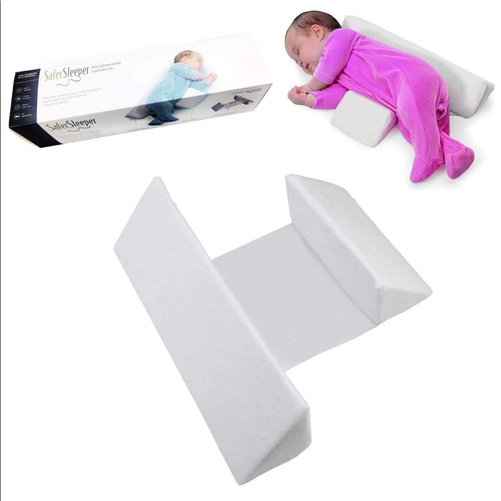 Baby side sleeper wedge pillow new in box